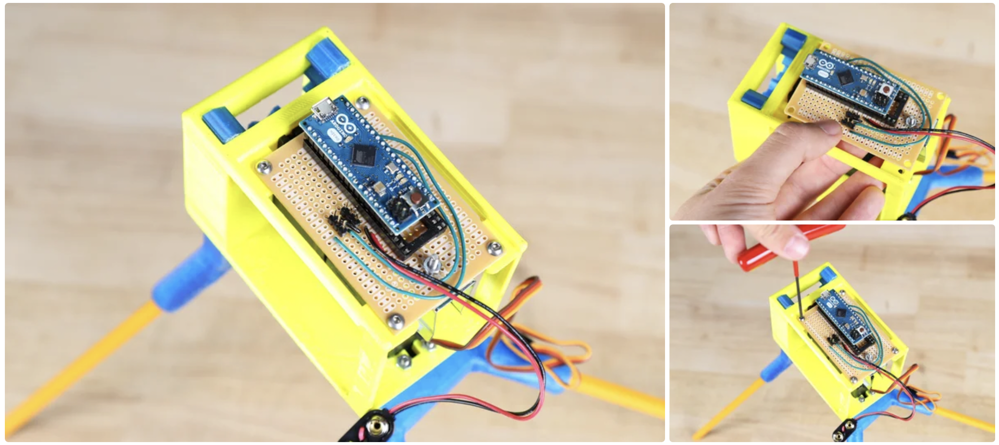 Robot devresinin birleştirilmesi