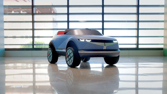 Yapay zekâ destekli otonom Hyundai mini 45 EV