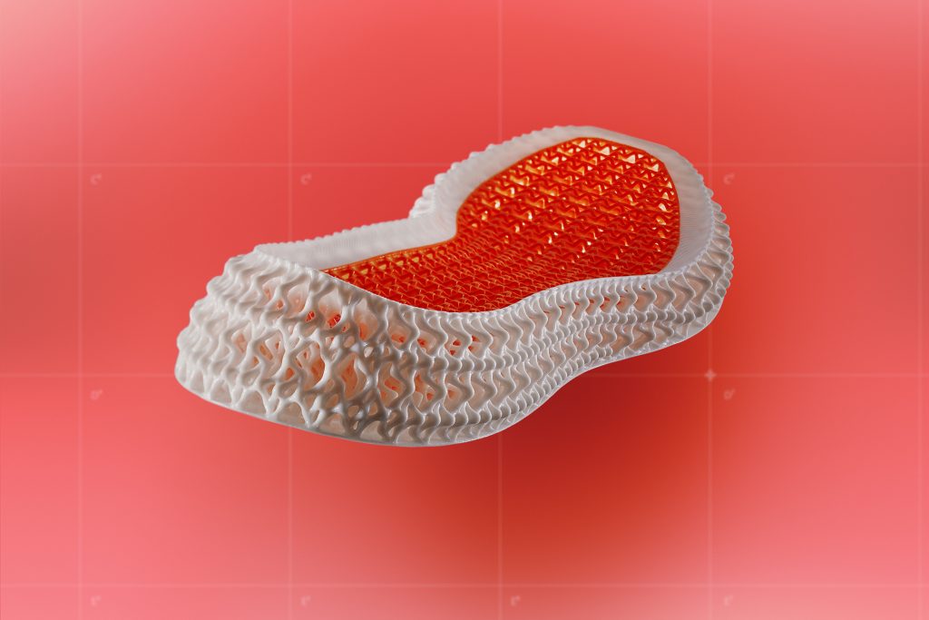 Adidas tarafından geliştirilen 3D baskı ayakkabı tabanı