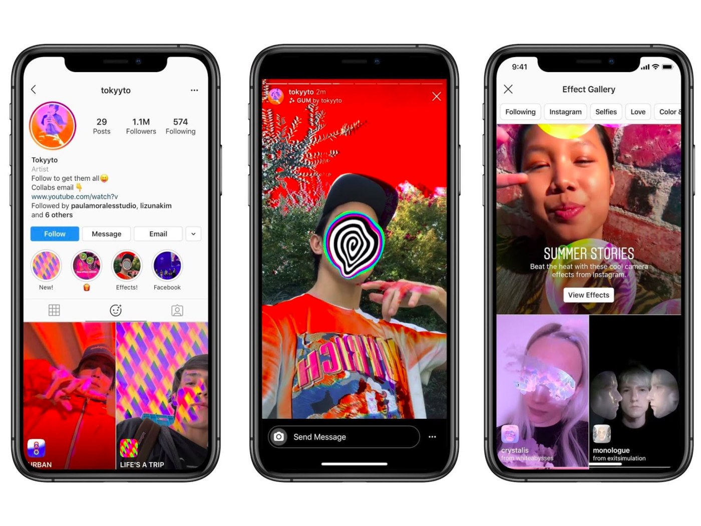 instagram efektleri facebook bilgisayarlı görme