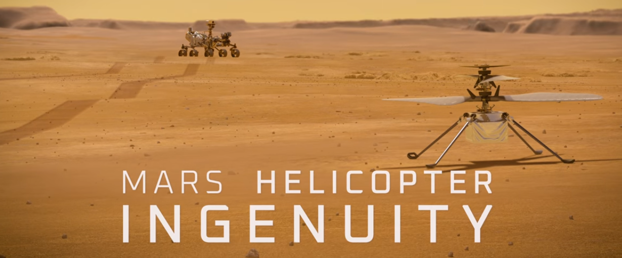 Mars Yolculuğuna Hazırlanan Helikopter: Ingenuity