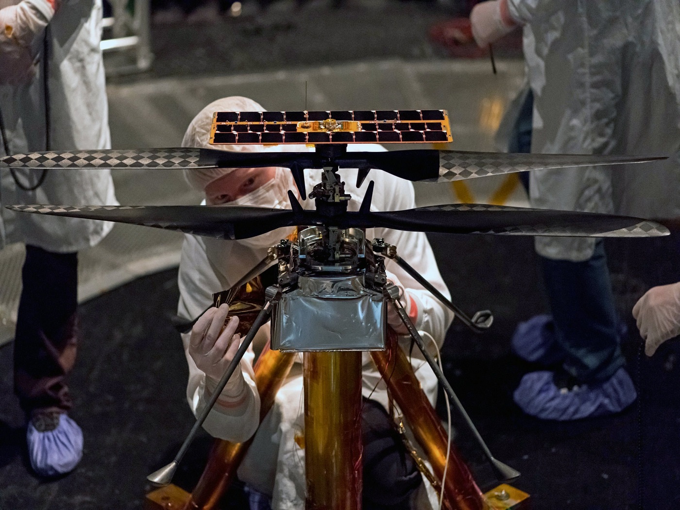 Mars Yolculuğuna Hazırlanan Helikopter: Ingenuity