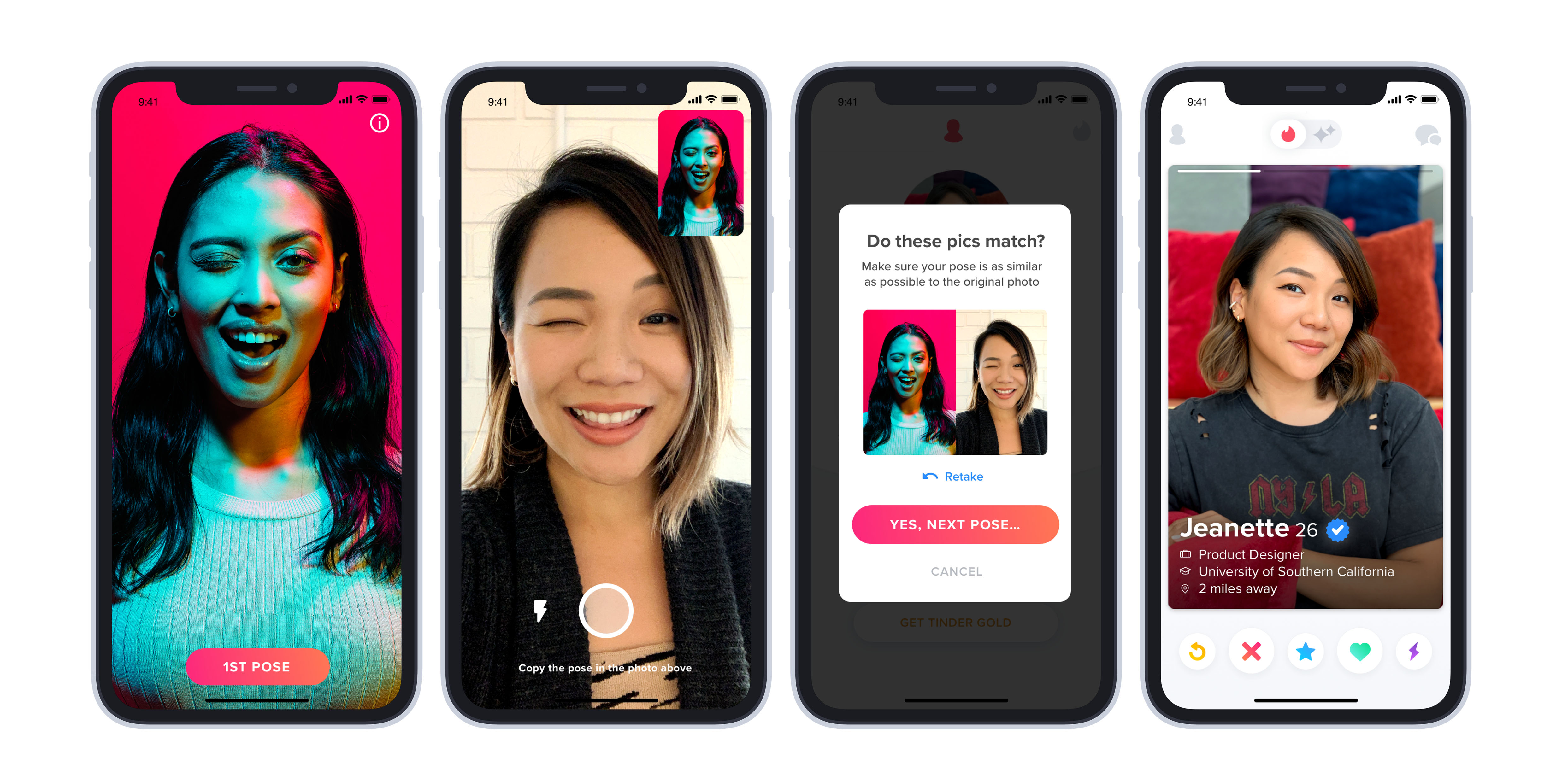 Tinder fotoğraf doğrulama yapay zekâ