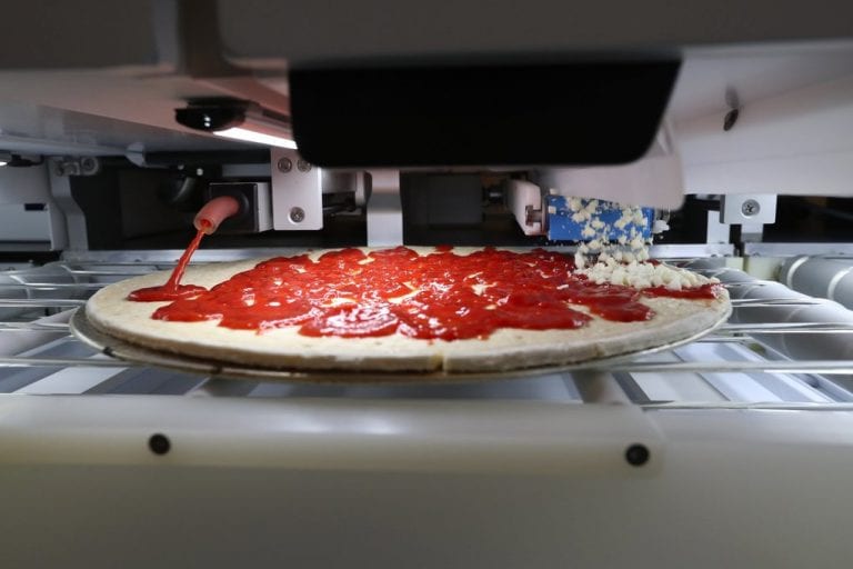 3B baskı pizzanın imalat süreci